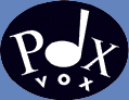 PDX VOX logo